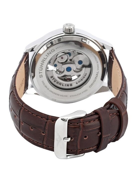 NWT Stuhrling Original Legacy Grey Dial Men\'s Watch